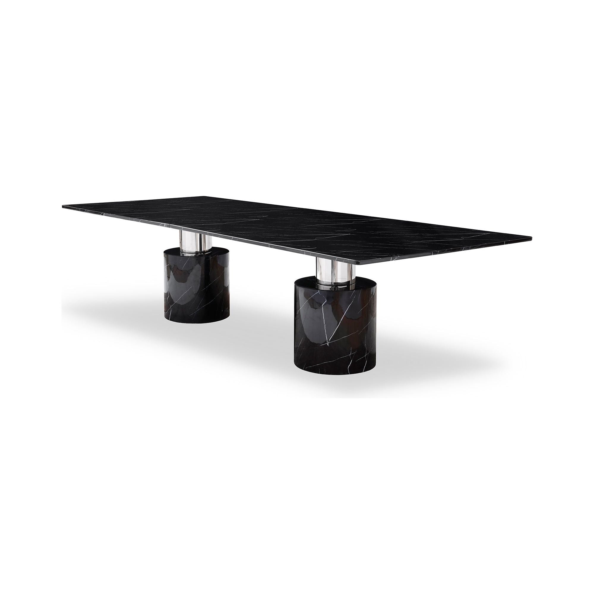 Whiteline Modern Living Geneva Large Dining Table