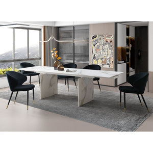 Whiteline Modern Living Georgia Extendable Dining Table