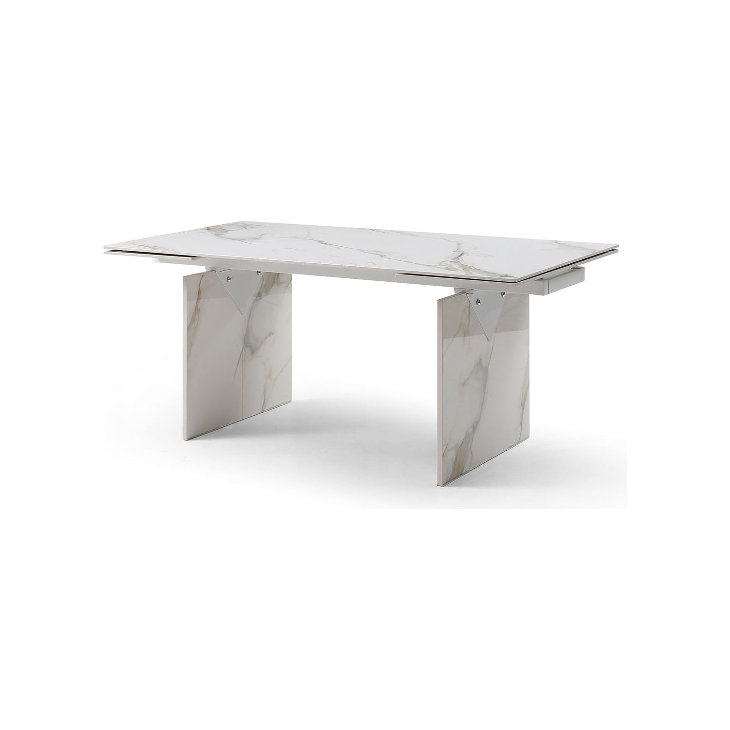 Whiteline Modern Living Georgia Extendable Dining Table