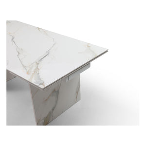 Whiteline Modern Living Georgia Extendable Dining Table