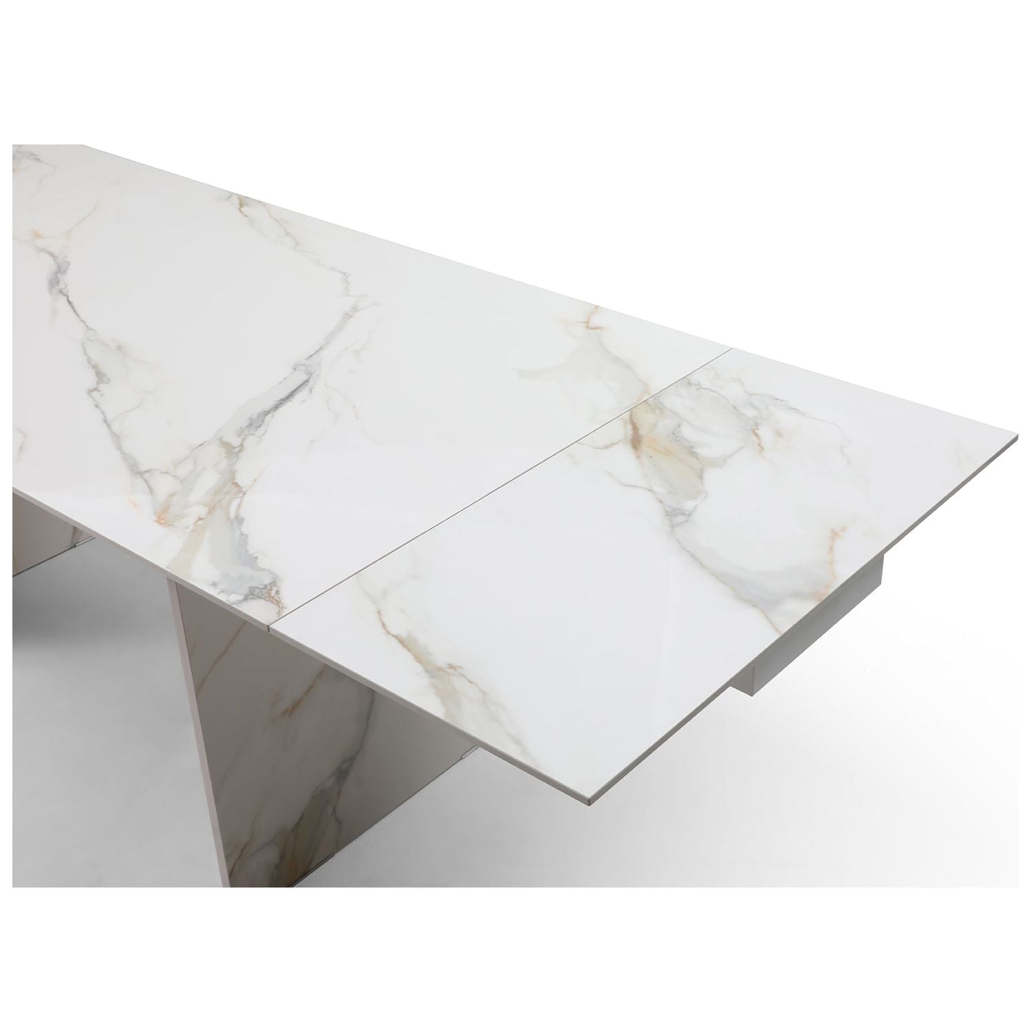 Whiteline Modern Living Georgia Extendable Dining Table
