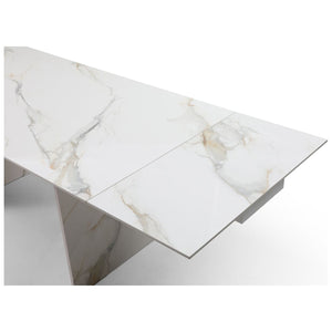Whiteline Modern Living Georgia Extendable Dining Table