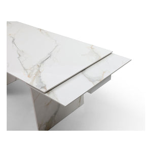 Whiteline Modern Living Georgia Extendable Dining Table