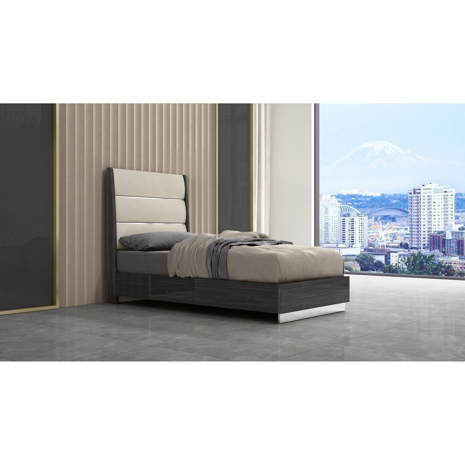 Whiteline Modern Living Pino Bed Twin