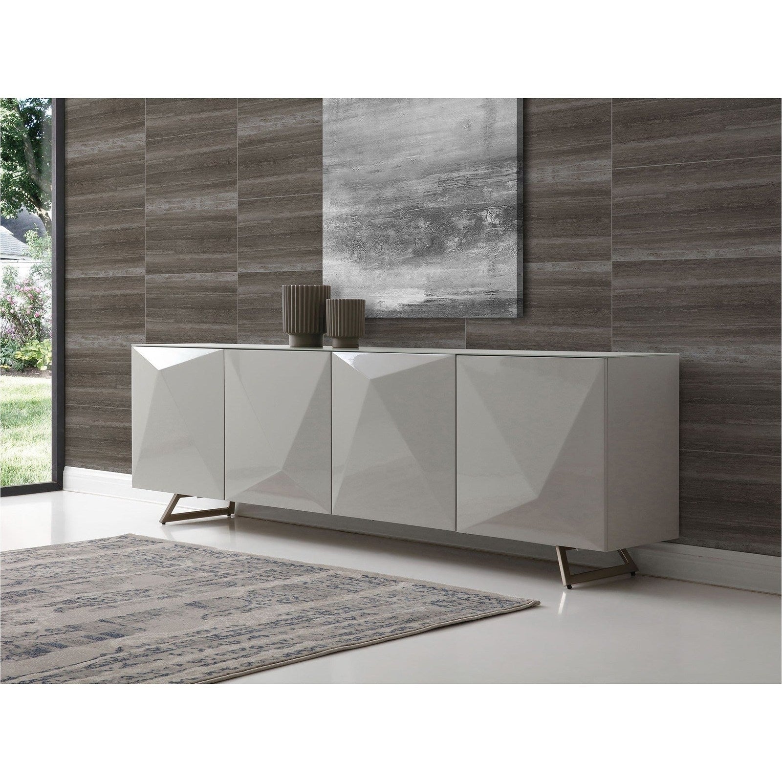 Whiteline Modern Living Samantha Buffet