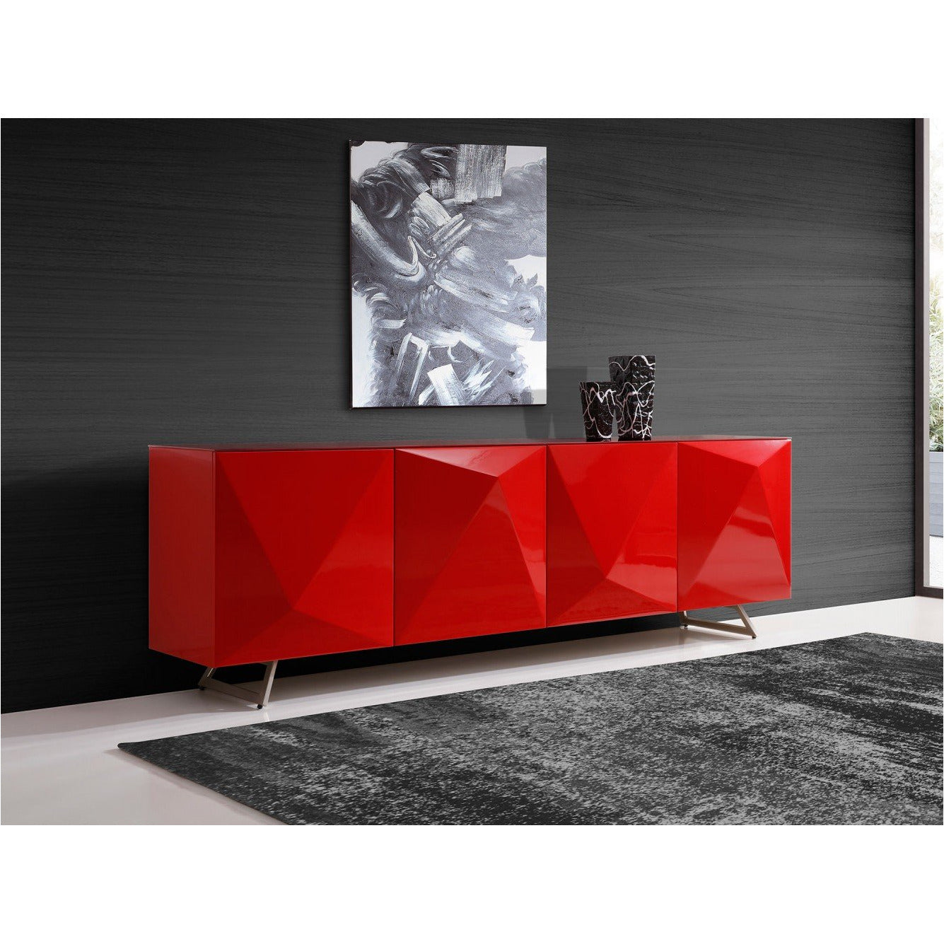Whiteline Modern Living Samantha Buffet