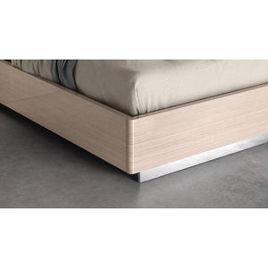 Whiteline Modern Living Waves King Bed