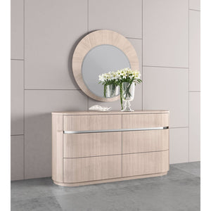 Whiteline Modern Living Waves Dresser