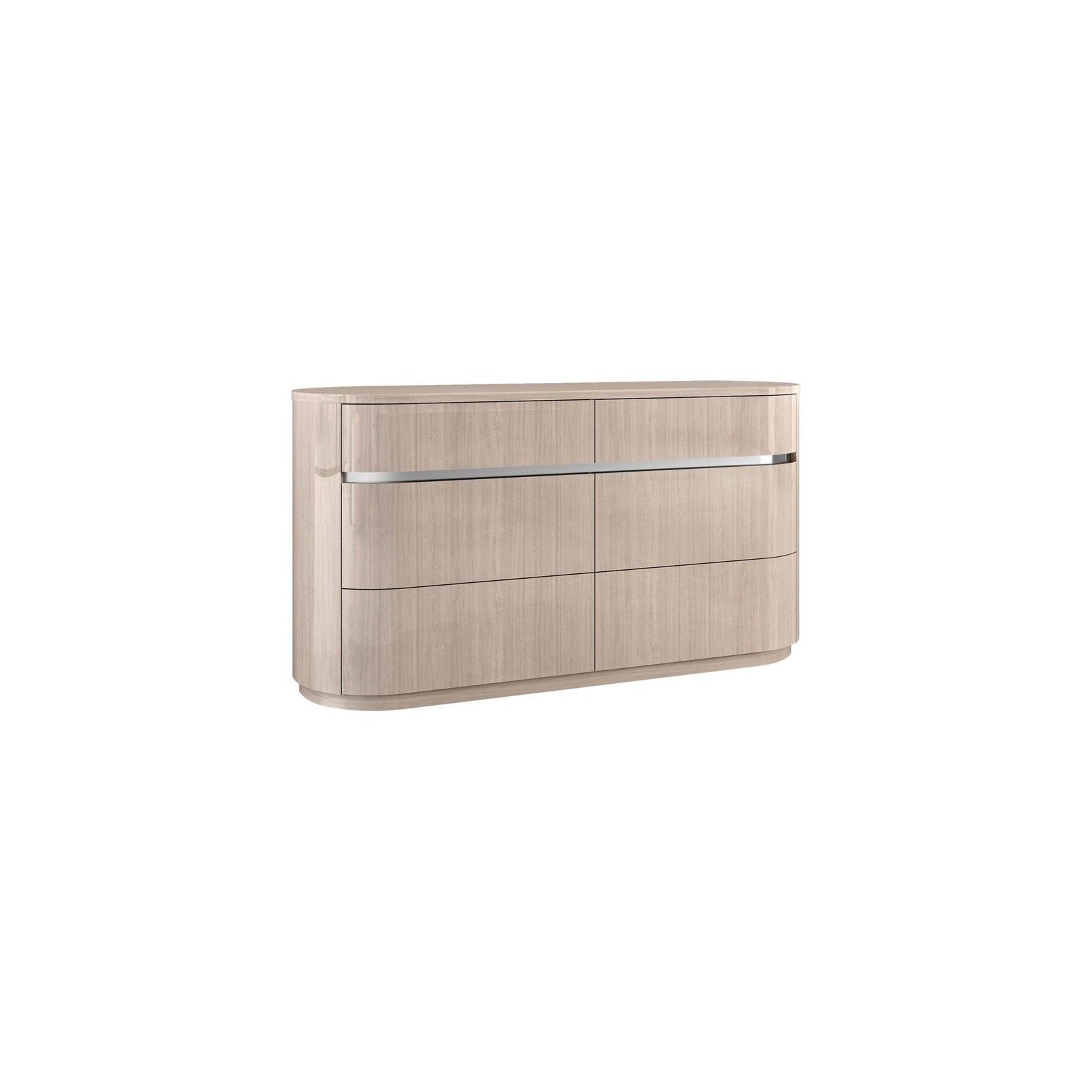 Whiteline Modern Living Waves Dresser