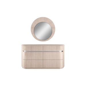Whiteline Modern Living Waves Dresser