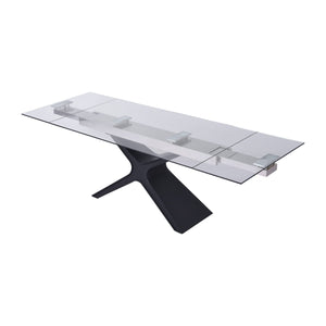 Whiteline Modern Living West Extendable Dining Table